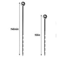 thumbnail image 3 of Muestreador de suelo y medidor de humedad de 10 a 14 pulgadas para césped, plantas, jardines y granjas., 3 of 4