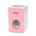 thumbnail image 1 of Wall-Mounted Automatic Toothpaste Dispenser with Adhesive Sticker - No Drilling Required, ABS Material, Vacuum Squeeze Technology for Clean & Sanitary Use, Perfect Bathroom Organizer, Pink Color, 1 of 5