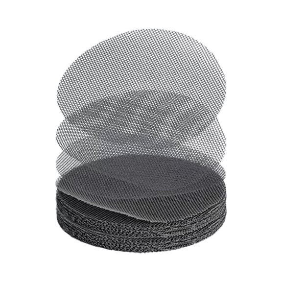 Plant Pot Hole Mesh Pads, 50 Pcs Round Drainage Hole Mesh Pad, Flower Pot Drainage Covers, Prevent Soil Loss, Durable Reusable, Anti-Slip, Bonsai Bottom Grid Mat, Gardening Essentials, 1 Inch