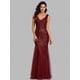thumbnail image 5 of Vestido de noche de talla grande con escote en V y lentejuelas de sirena, vestido sexy, vestido formal de fiesta de graduación, vestido largo para mujer, 5 of 5
