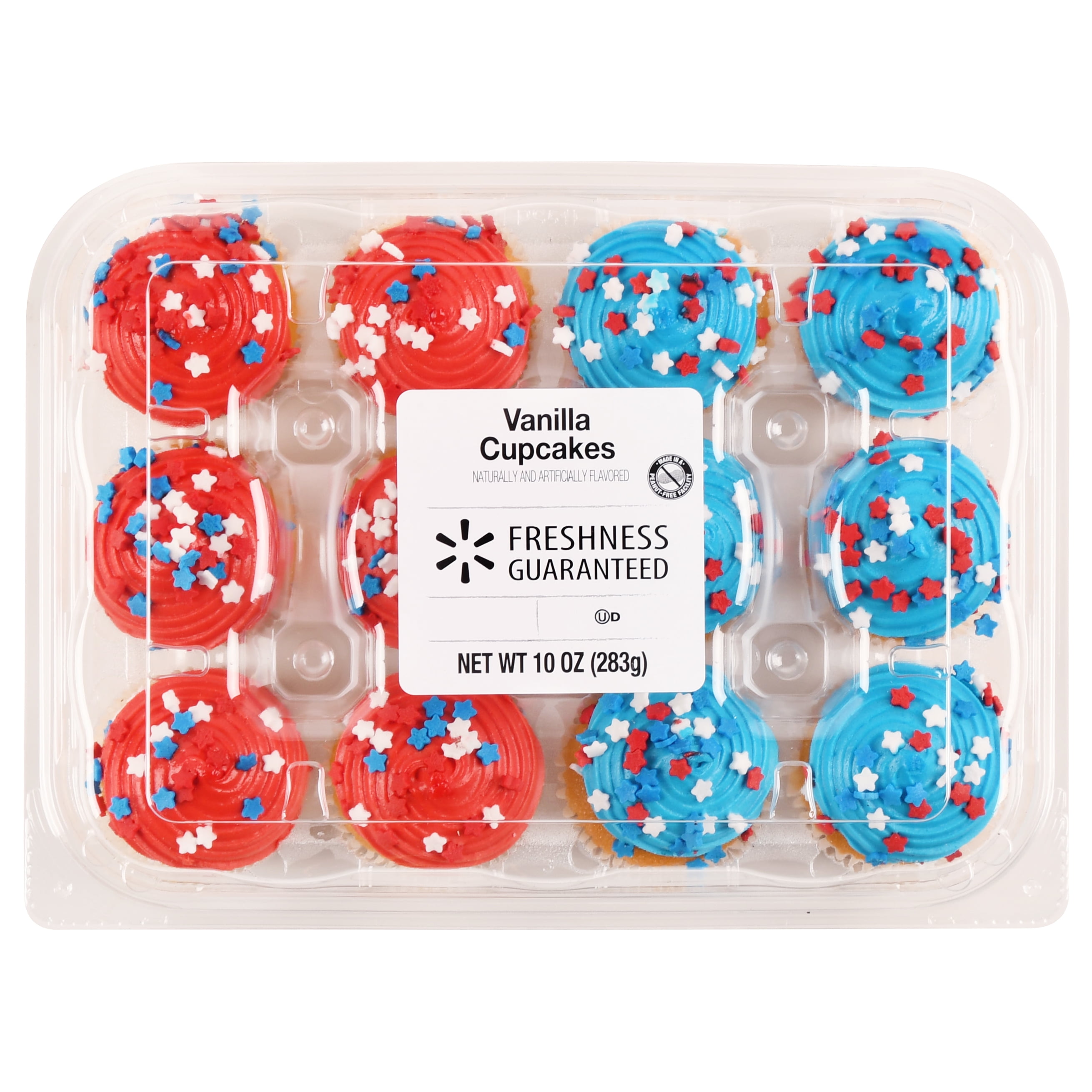 Freshness Guaranteed Vanilla Cupcakes, 10 oz, 12 Count