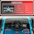 thumbnail image 6 of TOBBI 12V Kids Ride on Car Lamborghini STO Licensed W/ Remote Control Drift USB Age 3-6 Child, Blue, 6 of 15