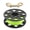 Black, variant on Rupoun Cave Dive Reel Fluorescent Green Line Plastic Copper Double Ended Hook 30m / 98.4ft Cable Length Finger Spool Guide For Scuba Technical Diving Orange