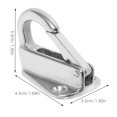 thumbnail image 2 of unbranded Carabiner Mooring Clip Boat Hook De Inoxidable 316 Para Accesorios En Color, 2 of 7
