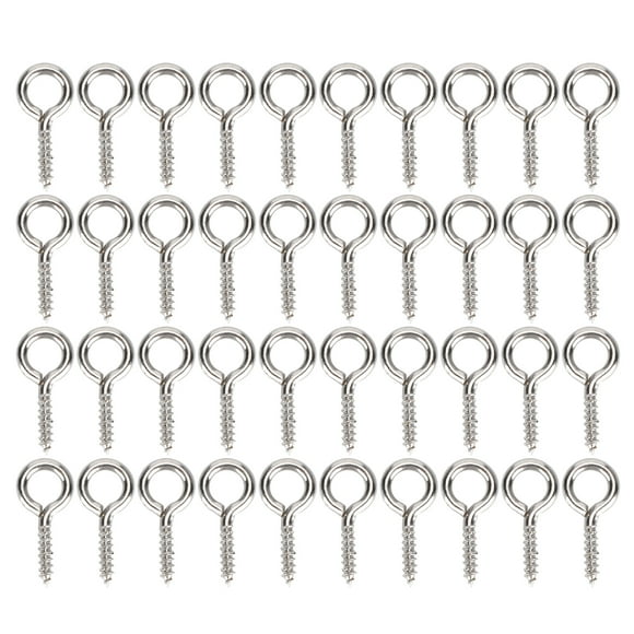 YLSHRF Screw Eye Small Screw Pearl Screw For Pearl Pendants