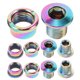 thumbnail image 1 of OUNONA 5Jgo Tornillos Para Cadena De Con Aleación De Aluminio Colores Surtidos Fácil Montaje, 1 of 7