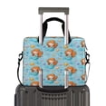 thumbnail image 2 of 16" Laptop Briefcase, Detachable Anti-Slip Shoulder Strap, Multi-Compartment Work Travel Bag Little Mermaids and Seashells, 2 of 8