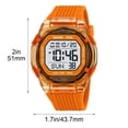 thumbnail image 3 of Digital Multifunctional Waterproof Watch Practical Electronic Wristwatch For Daily Casual Wear, 3 of 9