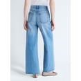 thumbnail image 3 of Free Assembly Women's and Women's Plus High Rise Cropped Wide Leg Jeans, Sizes 0-22W, 3 of 5