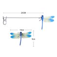 thumbnail image 6 of Artificial Dragonfly Pole Clips for Outdoors,Dragonfly Hat Clip On, Fake Dragonfly Pole Clip 3D Dragonfly Decor Gardening, Fake Dragonfly Clip,3D Dragonfly Garden Decorative Clips Easy to Use(1PCS), 6 of 6