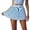 A-Blue911, variant on XIAOCHA Women's High Waist Pleated Mini Skirt Athletic Flared Tennis Everyday Short Skirt