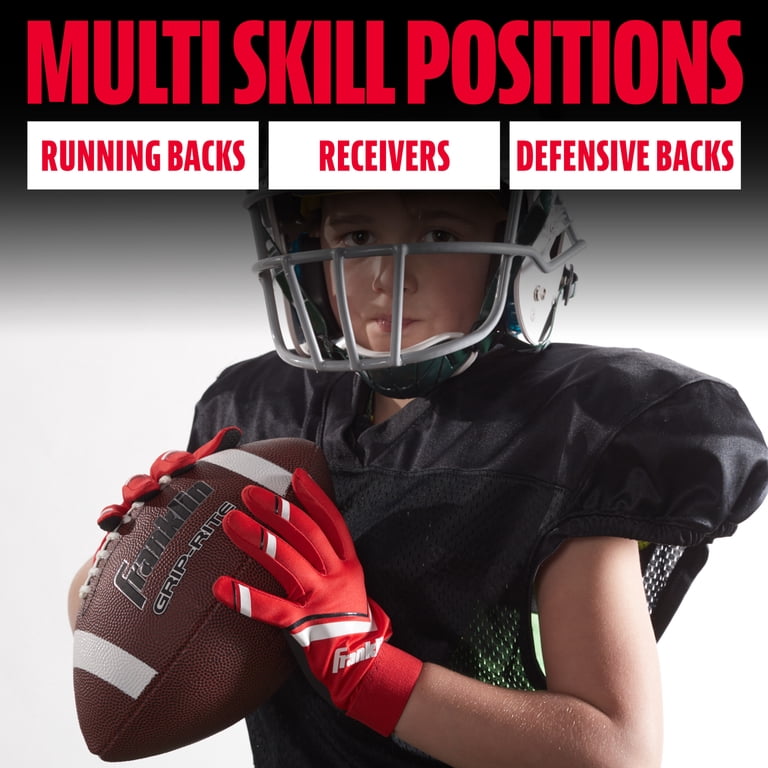 Franklin Sports Shoktak Youth Football Receiver Gloves photo 6