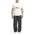 thumbnail image 5 of CafePress - Christmas Hers Half Of His And Hers Set Pajamas - Men's Light Loose Fit Cotton Pajama Set, 5 of 7