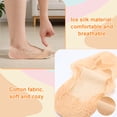 thumbnail image 7 of Bocaoying 10 Pack No Show Low Cut Liner Socks for Woman, Non Slip Breathable Flat Socks, Moisture-wicking Invisible No See Sock, Soft Boat Socks Ultra Low Cut Socks for Girls Women, US Size 5-7, 7 of 7