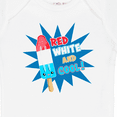 thumbnail image 4 of Inktastic Red, White, and Cool Boys or Girls Baby Bodysuit, 4 of 5