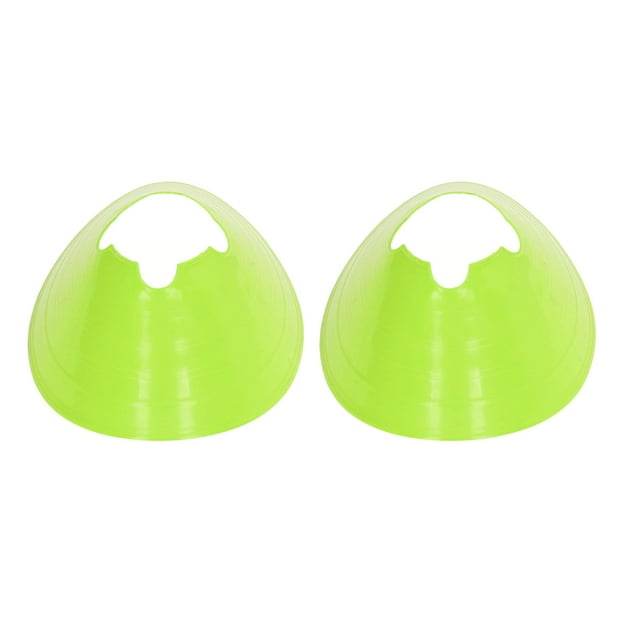 Soccer Disc Cones, 20 PCS Bright Color PE Colorfast Sports Disc Cone Markers Training Props For Basketball Blue,Green,Red,Yellow