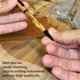 thumbnail image 5 of Kit de Bolígrafos para Torneado de Madera (Paquete de 10, Titanio y Plata, con 20 Piezas en para Torneado de Madera , Accesorios para Torno)., 5 of 5