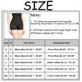 thumbnail image 4 of dgysar High Waisted Shapewear Panties Tummy Control Body Shaper Shorts for Women Seamless Underwear for Postpartum Recovery Black XL, 4 of 4
