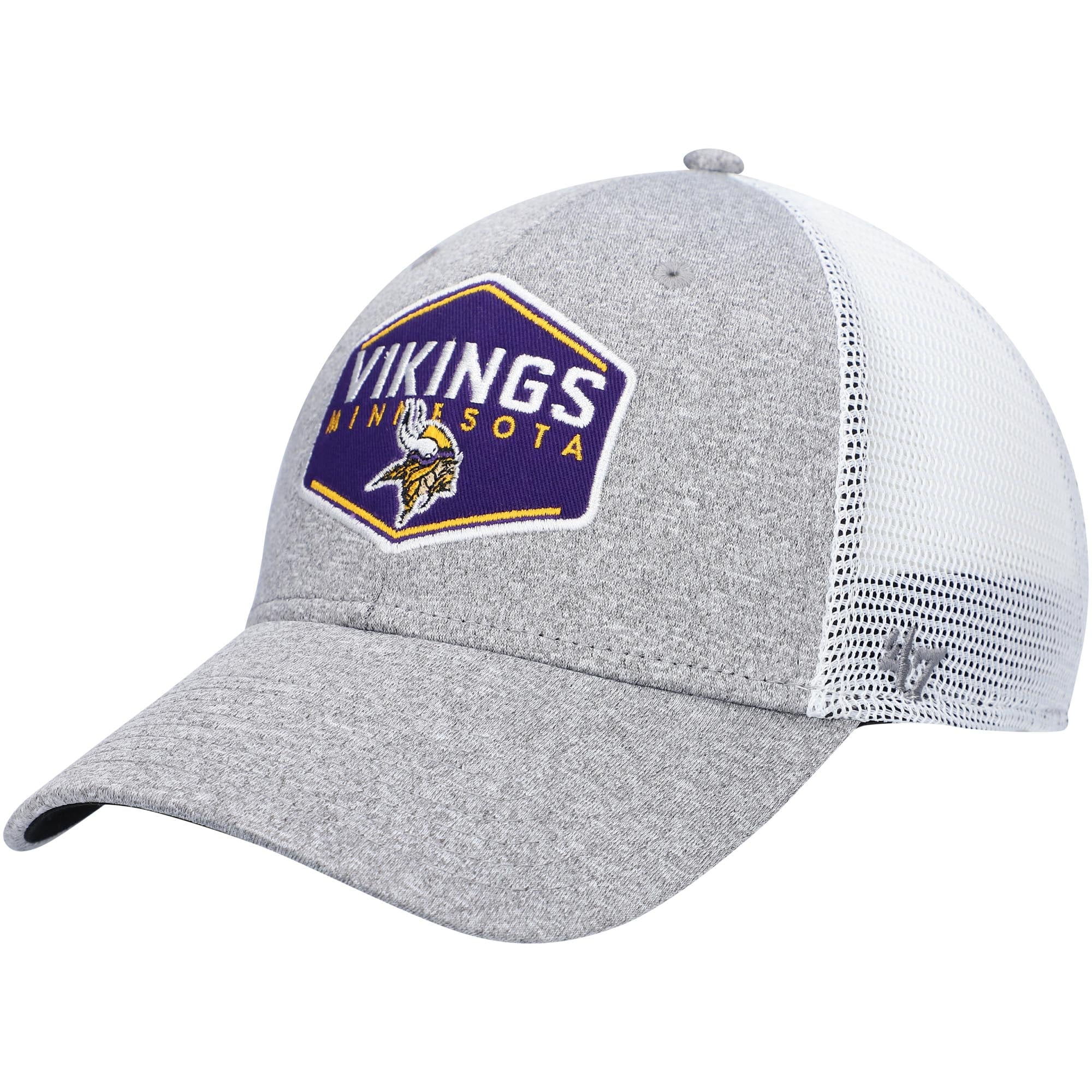 gray vikings hat