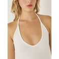 thumbnail image 6 of Halter Neck Jersey Crop Top, 6 of 7