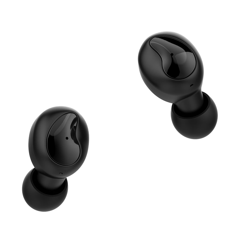 Go Air Pop True Wireless Bluetooth Earbuds & Charging Case - Mauve, Dual Connect, IPX4 Sweat Resistance, Bluetooth 5 Connection, 3 EQ Sound Settings Signature, Balanced, Bass Boost - Black,Red