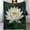 Lotus flowers and lotus leaves blanket 30"x40" 1, variant on NIANHE Mother and calf cows blanket, printed design, winter sofa dormitory home decoration, must-have travel product. Size is 50x60 inches.