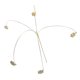 thumbnail image 1 of Crystal Rhinestone Cupcake Picks Toppers Fiesta de Cumpleaños Decoración de La Torta - Oro Sunnimix cupcake picks toppers, 1 of 6