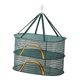 thumbnail image 5 of Red de secado de pesca plegable de gran capacidad, cesta de almacenamiento para secar alimentos. Doble capa, 5 of 9