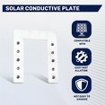 thumbnail image 1 of 50PCS U-Type Stainless Steel Protection Double Spike Gasket Support, 1 of 5