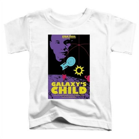 

Trevco CBS2106-TT-3 Star Trek & TNG Season 4 Episode 16 Toddler Short Sleeve T-Shirt White - Large - 4 Toddler