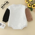 thumbnail image 5 of Gibobby Pañalero de algodón Bebé recién nacido estampado niñas niños otoño manga larga bebé sudadera ropa(Gris, 18-24 Meses), 5 of 5
