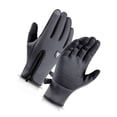 thumbnail image 1 of Naiovety Guantes de invierno Envoltura de mano Suministros de ciclismo Equipo de esquí a prueba de viento Guante térmico Multipropósito Ciclismo Gris/M, 1 of 6