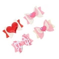 thumbnail image 2 of Miangastore Nœuds pour Cheveux Tissu Non Tissé 4 Pcs 3.1X2X0.8In, 2 of 9