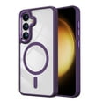 thumbnail image 1 of [PST] Samsung Galaxy S24 FE Case, Transparent Hard PC Hybrid Back Cover with Magnetic MagSafe Compatible, 1 of 4