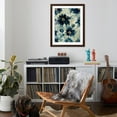 thumbnail image 4 of Art.com Inky Floral II Art Print by Silvia Vassileva, Brown Frame Wall Art, 32" x 40", 4 of 5