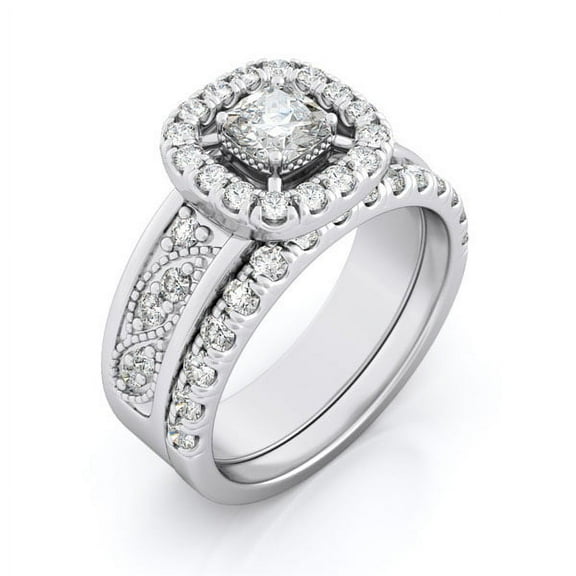 925 Sterling Silver Wedding Engagement Ring For Women IcePosh 5 6 7 8 9