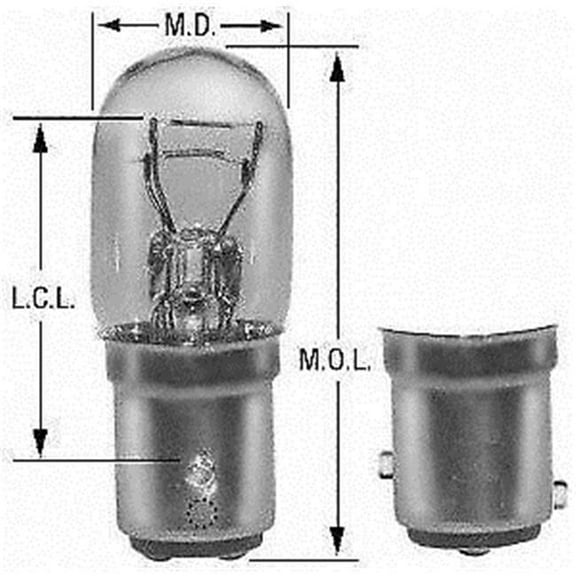 Wagner 3496 Multi Purpose Light Bulb for 34901-SB3-671 34906-SL0-A01 Electrical Lighting Body Exterior