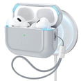 thumbnail image 1 of Funda para AirPods Pro 2 ESR HaloLock con cordón gris, 1 of 9