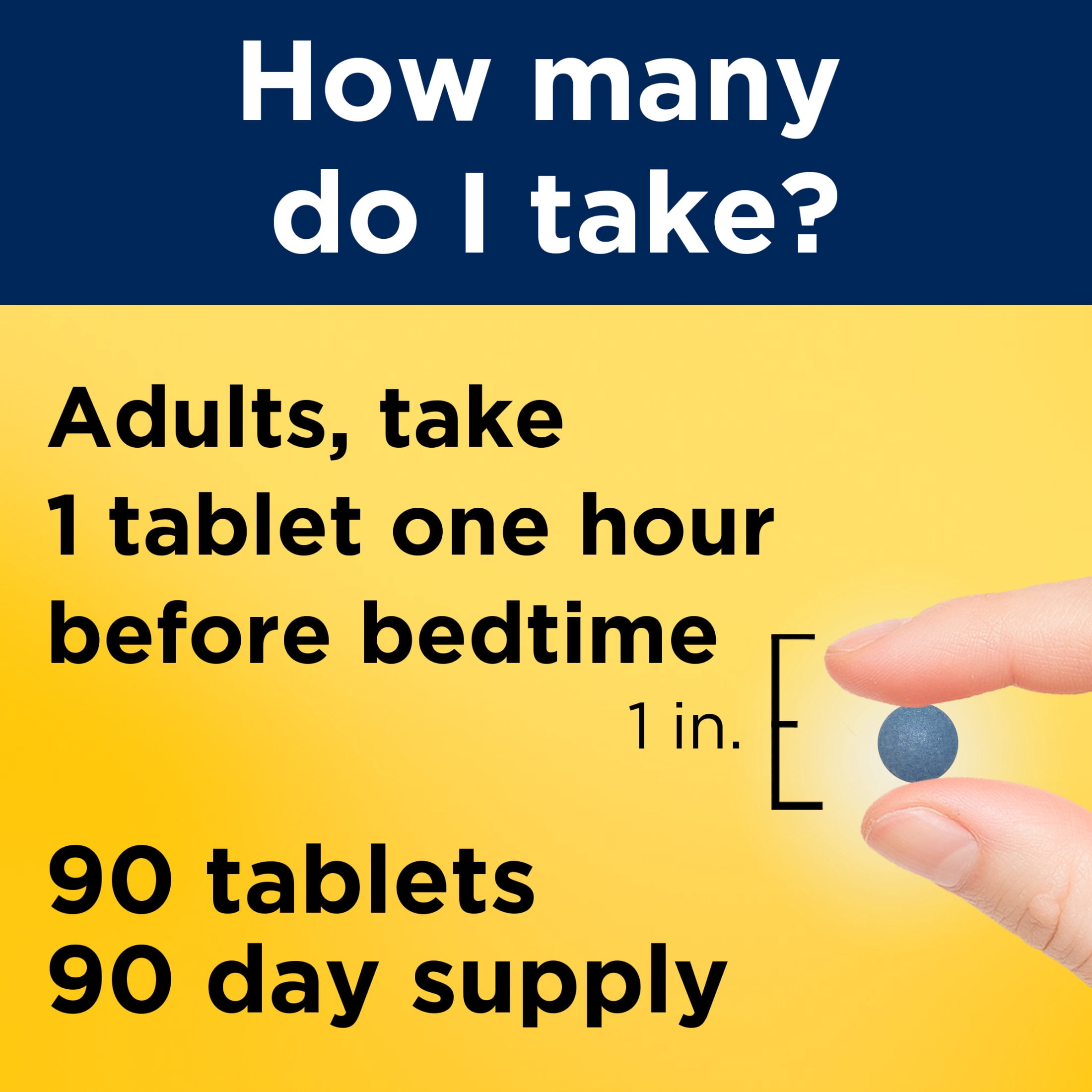 Nature Made Melatonin 4mg Extended Release Tablets, 100% Drug Free Sleep Aid, 90 Count