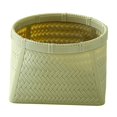 thumbnail image 4 of kowaku PP Woven Fruit Basket Food Serving Basket Durable Hand Woven Kitchen Organizer for Outdoor Picnic Vegetables Desktop Green, 4 of 9