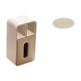 thumbnail image 1 of caja de pañuelos,Funda para caja de pañuelos de cuero sintético para dormitorio,Caja de almacenamiento de toallas de papel para sala de estar que ahorra espacio,Alfombra de área,Alfombra, 1 of 8