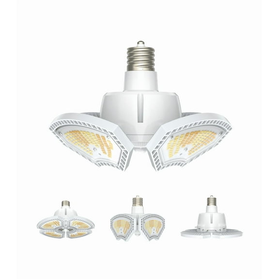 IDOGLOME 5 Ft Shop Light Fixtures - 100W Integrated LED Energy Saving