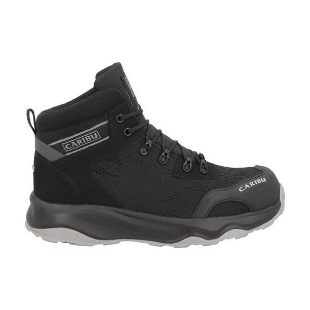 Bota Caribu Hombre Casual Industrial Casco Poliamida Durable negro 25