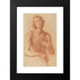 thumbnail image 2 of Matteo Rosselli 13x18 Black Modern Framed Museum Art Print Titled - Saint John the Baptist, 2 of 5