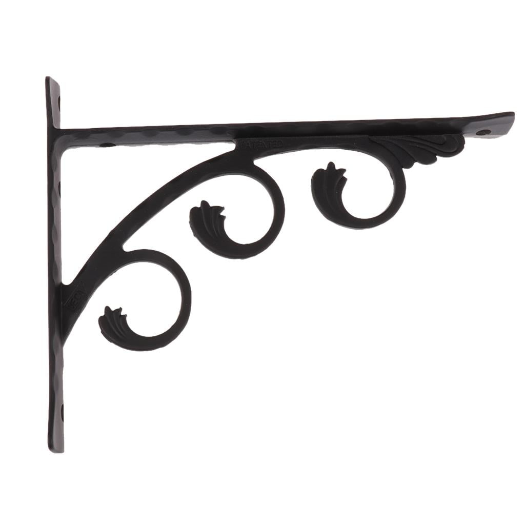 8Pcs Wall Shelf Bracket Book Shelf Storage L Corner Bookstore