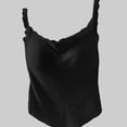 thumbnail image 3 of Warop Women's Solid Color Lace Camisole with Built-in Bra, Slimming Shapewear Tank Top for Versatile Daily Wear and Layering, 3 of 6