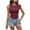 Purple, variant on AherBiu Womens One-Shoulder Tops Wide Strap Sleeveless Slim Fitted Stretch Going out Tops for Women