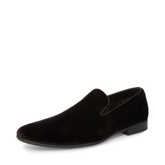 Zapatos Steve Madden Laight para hombre, terciopelo negro, talla 12