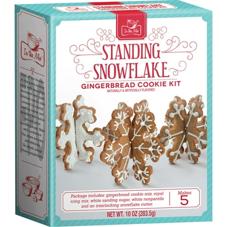 Holiday 2017 In Stores - Snowflake Gingerbread Cookie Kit