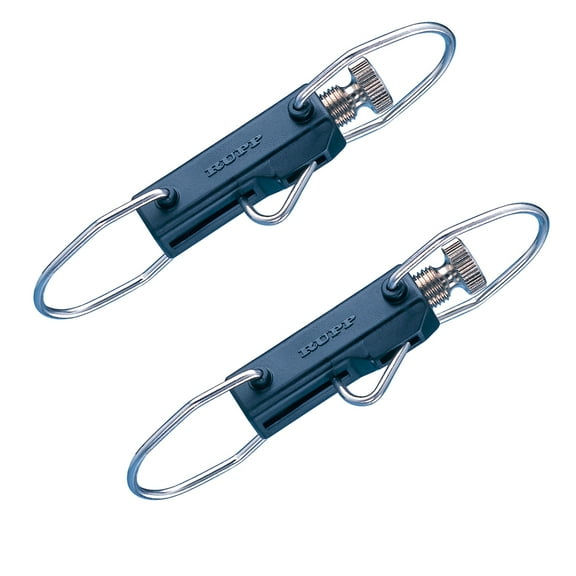 Rupp Klickers Mid Range Durable Fishing Clip w/Release Mechanism Pair CA0105